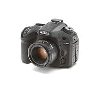 kinokoo Custodia protettiva in silicone per Nikon D7100 D7200 Custodia protettiva per fotocamera DSLR (nero)