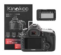 kinokoo Pellicola in vetro temperato per Canon EOS 5D Mark III/5DS/5DS R Clear Screen Pellicola per Canon 5D3 con protezione dello schermo superiore (2 pezzi)