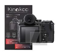 kinokoo Pellicola in vetro temperato per Fujifilm GFX 50S/GFX 50R/GFX100 Clear Screen Pellicola per fuji GFX 50S 50R GFX100 Senza bolle/Antigraffio (2 pezzi)