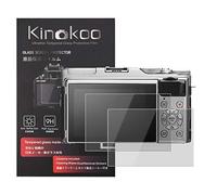 kinokoo Pellicola in vetro temperato per Fujifilm X-A3/X-A5/X-A10 Clear Screen Pellicola per fuji X-A3 X-A5 X-A10 Senza bolle/Antigraffio (2 pezzi)
