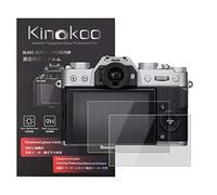 kinokoo Pellicola in vetro temperato per Fujifilm X-T30/X-T20/X-T10/X-E3/X-A2/X30/XF10 Clear Screen Pellicola per fuji Senza bolle/Antigraffio (2 pezzi)