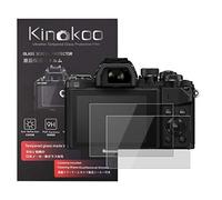 kinokoo Pellicola in vetro temperato per Olympus E-M1/E-M1 II/E-M5 II/E-M10 II/III Clear Screen Pellicola per Olympus Senza bolle/Antigraffio (2 pezzi)