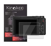 kinokoo Pellicola in vetro temperato per Panasonic FX700/ZS50/TZ70/FZ47/G5/ZS45/TZ57/TX1 Clear Screen Pellicola per Panasonic Senza bolle/Antigraffio (2 pezzi)