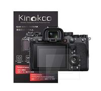 kinokoo - Pellicola in vetro temperato per Sony A1/α1/Alpha 1/ILCE-1, pellicola trasparente per Sony A1/Alpha 1, senza bolle e antigraffio (confezione da 2 pezzi)