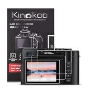kinokoo Pellicola protettiva per la fotocamera Leica Q3/Q2, 0,25 mm, vetro temperato con durezza 9H, elevata chiarezza per il display LCD Leica Q2/Q3, antigraffio e facile da applicare (3 confezioni)