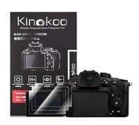 kinokoo Pellicola salvaschermo per fotocamera mirrorless per Sony ZVE10 II 0,25 mm durezza 9H per Sony AZV-E10 II pellicola in vetro temperato anti-impronte antigraffio e senza bolle(Confezione da 3)