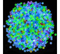 Kinretixia 200 Perline per Braccialetti Fai Da Te - Luminose al Buio, UV Che Cambiano Colore, Sensibili al Sole - Piccole Perline Rave al Neon