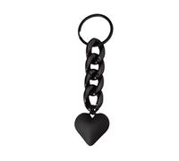 Kinretixia Portachiavi a forma di cuore per uomo e donna, leggero ed elegante, accessorio ideale per borse, chiavi auto e borsette