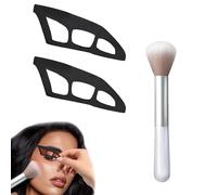 Kinretixia Strumento per ombretto Eyetour 2 pezzi, Eyetour Your Glam Bestie, Guida agli ombretti Eyetour, Strumento make-up Eyetour per ombretto, Stencil per ombretto per gli occhi