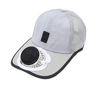 kinrguiyuez Cappelli a ventaglio solare da uomo, cappello da esterno con ventilatore solare, regolazione a tre velocità, traspirante, per uomini, papà, escursionismo, spiaggia, costruzione, lavoro