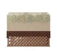 kinrguiyuez Copertura per aiuola da giardino per l'inverno, pieghevole, impermeabile, copertura protettiva per fioriere invernali, per cortile, , serra, strada, fragola, mirtillo, fiori, verdure