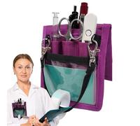 kinrguiyuez da infermiera, organizer tascabile per infermieri, multi scomparto con porta nastro, cintura per attrezzi per forbici e insegnanti