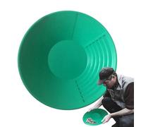 kinrguiyuez Gold Pan Set | Gold Pan,Golds Classifier | Efficiente Golds Detection Pans, Portable Prospecting Pans For Easier Mining, panning Sand Manuale Panning System Scavi