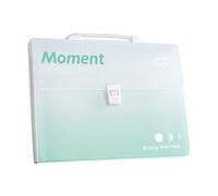 kinrguiyuez Organizer per documenti, cartella di archiviazione per carta, grande capacità, accessori da scrivania per affari, casa, aula scolastica