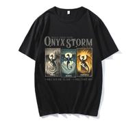Kinsea Fourth Wing Tshirt Onyx Storm Dragons I Will Save Him T Shirt Unisex-Black||l