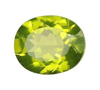 KINSHU GEMS Pietra preziosa peridoto da 7,25 carati originale certificata con rapporto di laboratorio e certificato di garanzia Peridoto naturale/pietra Mani Qualit per benefici astrologici per
