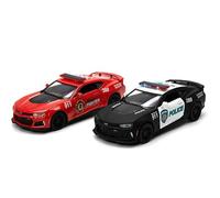 KiNSMART - 2017 Chevrolet Chevy Camaro ZL 1 1:38 5 pollici Die Cast Metal Model Toy Car (Polizia & Fuoco)