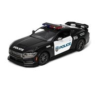 KiNSMART 2024 Ford Mustang Dark Horse Scala 1:38, 5 pollici Die Cast Metal Pull Back Action Model Car