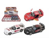 Kinsmart DODGE VIPER GTS-R 1:36 modello in metallo a retrocarica