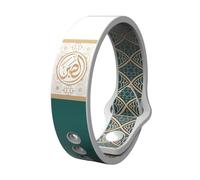 KINSPON Banda Braccialetti in Silicone Traspirante Resistente alla Lacrime Che Fornisce Facile Accesso Ai Versetti della Bibbia E del Corano in più Lingue Braccialetti della Bibbia