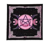 KINSPON Divinazioni Tovagliatore Star Moon Pattern Astrology Tarots Card Card Clow Alars Desazioni DAVINAZIONI Board Game Accessorio Star Moon Pattern Tarot Card Cardcloth Spiritual Deck Cloth