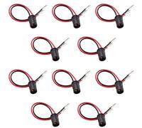 Kinstecks 10PCS T10 Presa Connettore Basi per lampade Portalampada per lampadina in gomma per auto per auto auto moto