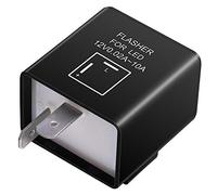 Kinstecks 2Pin Flasher Relay 12V Indicatori del motociclo LED Light Flasher per moto Indicatori LED Indicatori di direzione