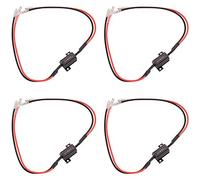 Kinstecks 4PCS 25W 8Ohm Resistori di carico a LED Resistenza di segnale a LED Adattatore per lampeggiatore Errore di correzione flash per indicatori di direzione a LED Luci di targa a LED DRL