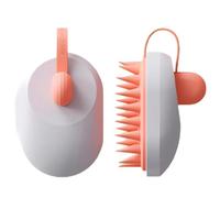 KINTEGOOD Spazzola massaggiante per capelli e cuoio capelluto, a forma di topo, per shampoo e scrubber per cuoio capelluto, per uso bagnato/asciutto, massaggiatore per la crescita dei capelli, elimina