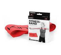 Kintex banda de fitness, 2,5 m x 15 cm, cinta de gimnasia en 7 resistencias, 100% látex, cinta de entrenamiento transportable