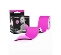 Kintex Kinesiology Tape Classic - Autoadesivo, Elastico, Impermeabile e Antiallergico - Nastro Sportivo e Kinesiologico per Lesioni Causate dallo Sport - Rosa - 5 cm x 5 m