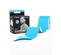 Kintex Kinesiology Tape Classic - Autoadesivo, Elastico, Impermeabile e Antiallergico - Nastro Sportivo e Kinesiologico per Lesioni Causate dallo Sport - Blu - 5 cm x 5 m