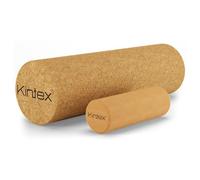Kintex Rullo per fasce in sughero, 33 cm o 15 cm, rullo massaggiante per automassaggio, automassaggio, rigenerazione di fasce e muscoli, rullo per fasce (15 cm)