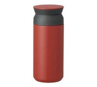 KINTO Bicchiere da Viaggio Rosso 350ml Acciaio Inox Bottiglia Isolata Sottovu...