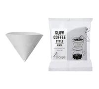 Kinto Slow Coffee Style - Filtri da caffè in carta di cotone, 4 tazze