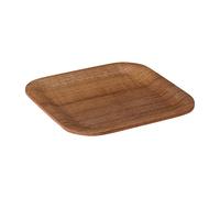 Kinto vassoio antiscivolo 16 cm quadrati teak 45,157 (Japan Import)
