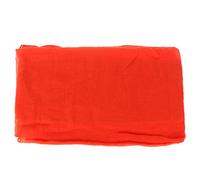 KINTRADE Tinta Unita Sciarpa Lunga da Donna avvolta in Lino Cotone retrò Scialle Grande Hijab Elegante Sciarpa Rossa