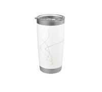 Kintsugi Arte Giapponese Bicchiere termico in acciaio inox doppia parete