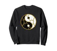 Kintsugi Yin Yang Balance Harmony Resilience Zen Graphic Felpa