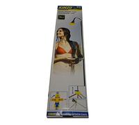 Kinzo 29290 - Doccia da giardino, 220 cm, 3 pezzi