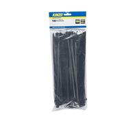 KINZO 72120 - Fascetta stringicavo, 300 x 7,5 mm, colore: nero