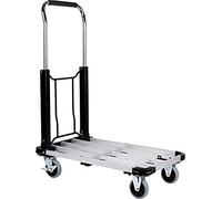 Carrello Portapacchi Pieghevole Portatutto 4 Ruote a Pianale Portata 150Kg