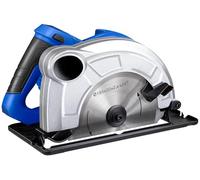 Kinzo Sega circolare, 230 V, blu, con guida parallela, taglierina laminata