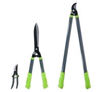 Kinzo Set di cesoie combinate di dimensioni, 3 pezzi, cesoie e tagliasiepi