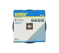 Kinzo, Set di dischi da taglio per metalli, 230 mm, 3 pz., 71770