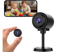 KinZon Telecamera spia nascosta WiFi 1080P HD scheda SD 64G inclusa - visione notturna e rilevamento del movimento - sorveglianza wireless interna/esterna per casa, ufficio, bambino e animali