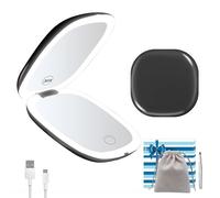 KinzraMira Specchio da trucco con luci 30X