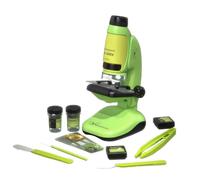 KIOALXZ Il pratico set di esperimenti scientifici per bambini con | portatile incoraggia la divertente scoperta scientifica ogni giorno. Il microscopio ottico professionale in vetro può