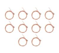 Kioball 10 Set da 6 Pezzi di Corde In Rame Puro per Chitarra Classica e Corde per Ukulele Parti di Chitarra Accessori Corda In Rame Rosso