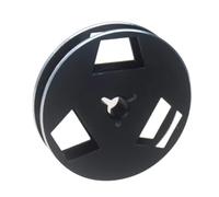 Kioball 2.5 Pollici Bobina di Avvolgimento, Bobina di Avvolgimento Audio In Metallo A Bobina Aperta, 3 Fori di al, Bobina di Nastro Vuota da 2.5 Pollici, B